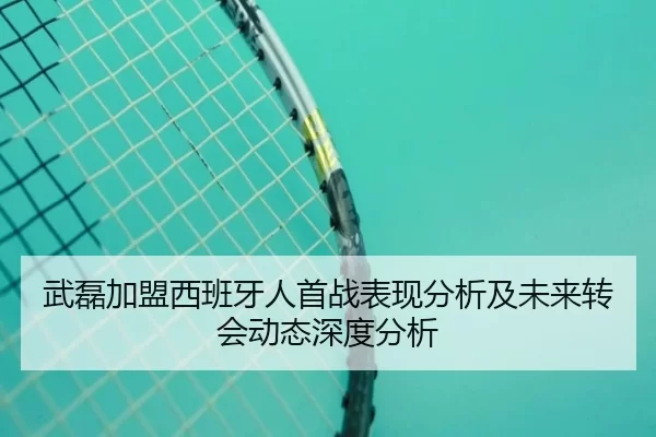 武磊加盟西班牙人首战表现分析及未来转会动态深度分析